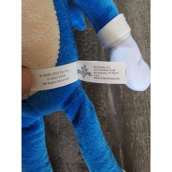 Sonic The Hedgehog 2 Movie Plush Toy 14" Blue Stuffed Animal By Toy Factory - Picture 4 of 7